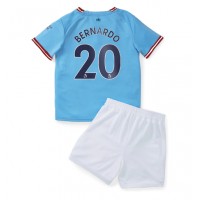 Manchester City Bernardo Silva #20 Fotballklær Hjemmedraktsett Barn 2022-23 Kortermet (+ korte bukser)